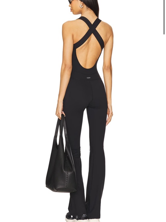 437 Pants - 437 The Sculpt Onesie in Black